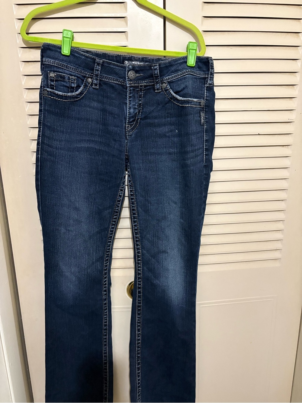Silver Jeans Women’s Dark Blue Bootcut Denim